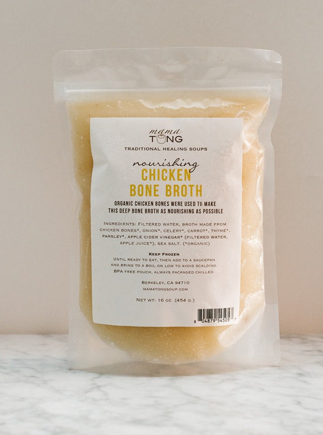 Chicken Bone Broth: 16oz Frozen