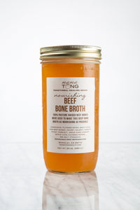 Beef Bone Broth: 24oz Refrigerated